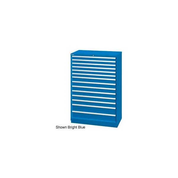 Lista International Lista 40-1/4"W Cabinet, 14 Drawer, 222 Compart - Classic Blue, No Lock XSHS1350-1417CBNL - main